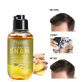 FirstSun Anti Hair Loss Shampoo Herbal Ginger Ginseng Extract Hair Shampoo Essence Treatment Hair Regrowth Thicken Hair Shampoo