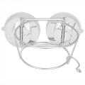 Hot Stainless Steel air Dryer Organizer Home Bathroom Suction Cup Wall Mounted Hair Dryer Holder Stand Hanging Rack