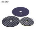 1 piece Dry Polishing Pad Honeycomb Quick-change Granite Mable Grinding Disc