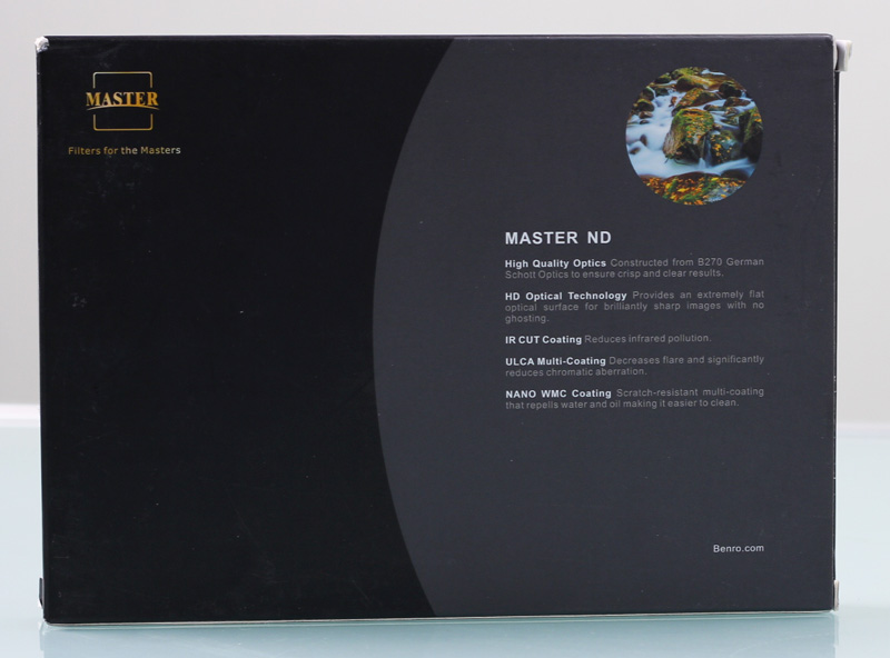 Benro Master 100X100mm Neutral Density ND16 ND64 ND256 ND1000 ND32000 ND1.8 ND3.0 Square Filter WMC(S) Optical Glass Filter