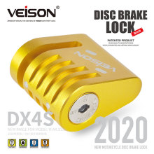 2020 VEISON DX4S Motorcycle Lock Motorbike Scooter Disc Lock Motocross Security Lock Bicycle Mountain Bike Disc Lock