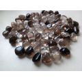 3pc Natural Smoky Quartz Tumbled Quartz Crystals Polished Healing