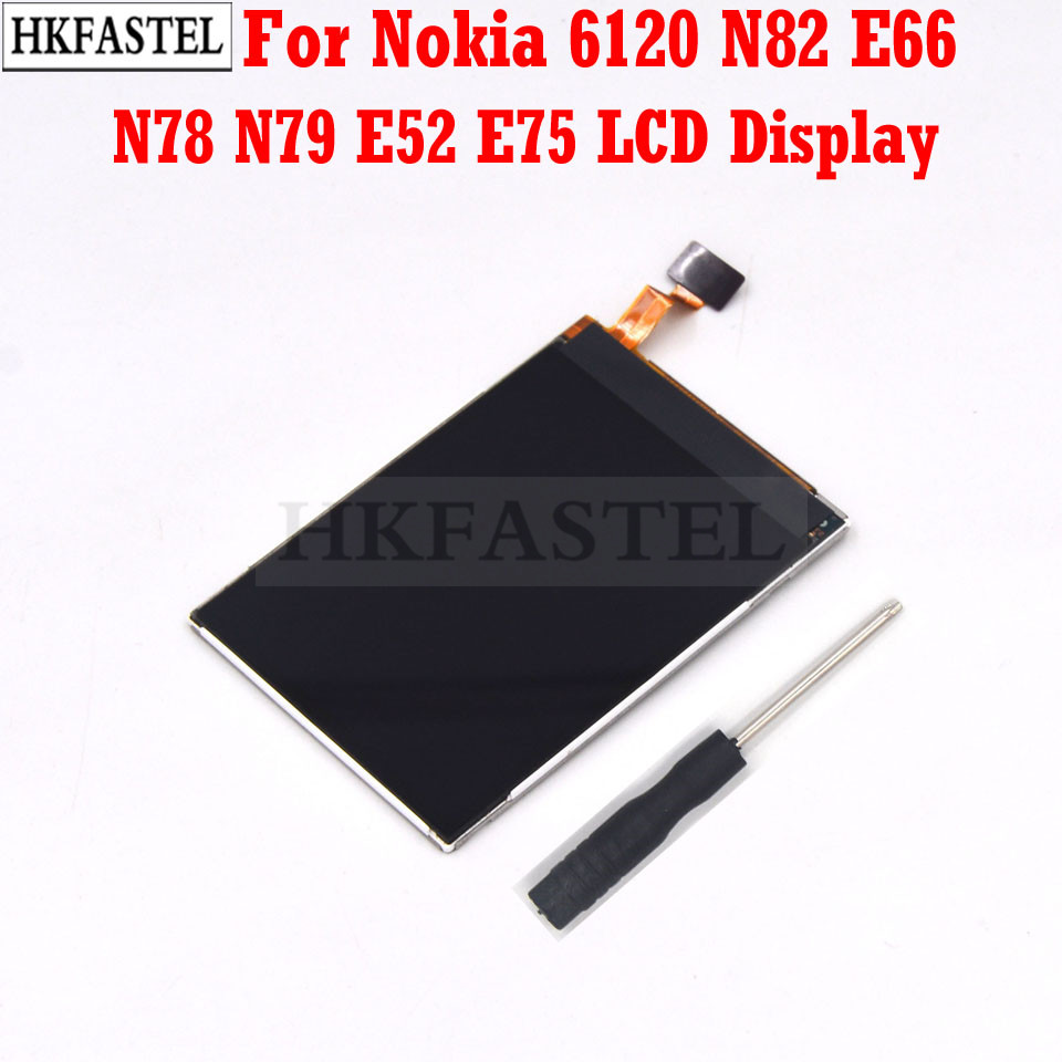 HKFASTEL Original LCD For Nokia X5-00 6202c 6208 6120 N82 E66 N78 N79 E52 E75 C5-01 Mobile phone LCD screen digitizer display