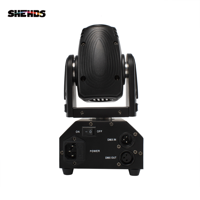 2/4pcs Mini 10W RGBW LED Spot Beam Moving Head Light Suitable for DJ Disco Party Wedding Bar SHEHDS Stage Lighting Fast Shipping