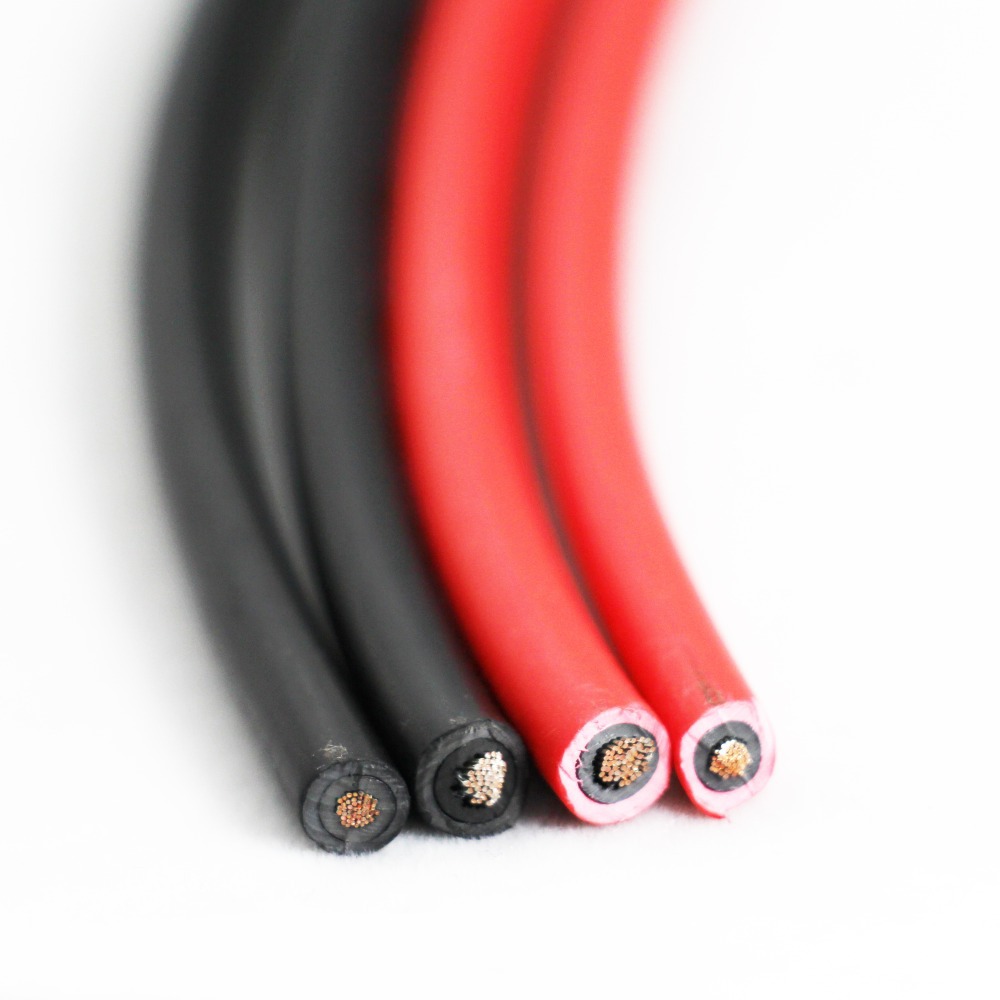 Solar Connector Cable 2.5mm2 Black & Red TUV&UL Approval Power Cable for PV Connectors