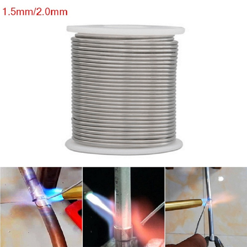 1.5/2.0mm Copper Aluminum Cored Wire Stainless Steel Wire Universal Magic Welding Rod 1 Piece 1000mm/2000mm/3000mm/5000mm
