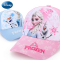 Disney Children Hat Frozen Anna Elsa Cap Cartoon Baby Kids Hats Outdoor Wear Cotton Adjustable Breathable Little Girl Cap