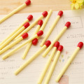 20 Pcs/box Novelty Mini Match Shape Ballpoint Pen for Writing School Supplies Office Accessories Stationery Kids Students Gifts