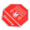 5pcs/set Home Alarm Security Sticker Warning Signs Decals Window Door Stickers 7.5*7.5cm For Saftey System Supplies