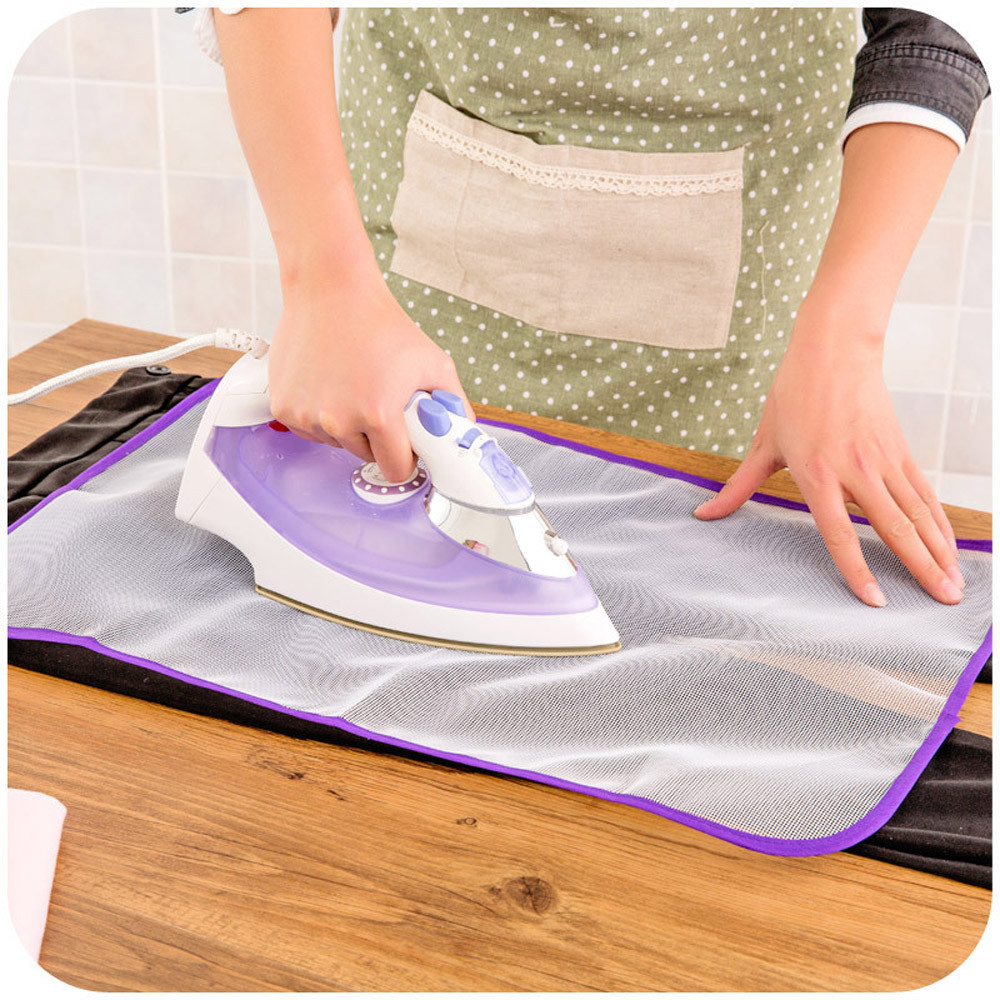 1pcs Protective Insulation Ironing Board Cover Random Colors Against Pressing Pad Ironing Cloth Guard Protective Press Mesh