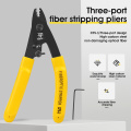 CFS-3/CFS-2/FO103-S Three-port Fiber Optical Stripper/ Pliers/ Wire strippers FTTH Tools Optical Fiber Stripping Pliers