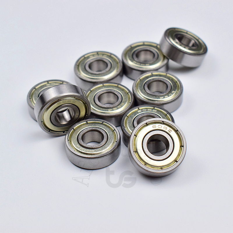 608ZZ 8*22*7(mm) 10pieces free shipping ABEC-5 bearings metal Sealed Miniature Mini Bearing 608 608Z chrome steel bearings