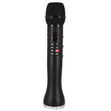 Professional Karaoke Microphone Wireless Speaker Portable Bluetooth Microphone For Phone Iphone Handheld Condenser Mic