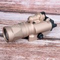 Hunting sight Tactical Airsoft X400V LED White & IR Output Flashlight With Red Laser Pistol Gun Hunting Scout Weapon Light