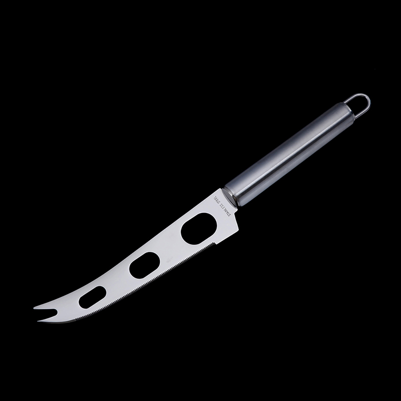 1PCS Stainless Steel 3 Hole Cake Knife Cheese Knife Pizza Knife Bread Cheese Butter Knife Kitchen Tools High Quality