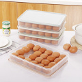 24 Grids Egg Storage Case Holder Box Fridge Eggs Plastic Organizer With Lid Storage Boxes & Bins Home Storage & Organization