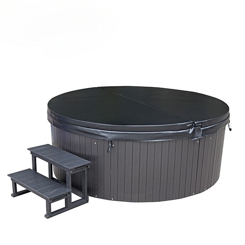 hot tub delivered and installed