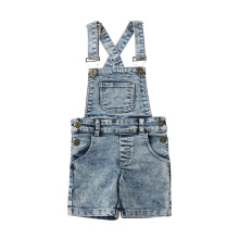 Pudcoco Kids Baby Girl Boy Deinm Overalls Bib Pants Shorts Romper Outfits Clothes Summer Shorts Jumpsuits Stretch Denim Jeans