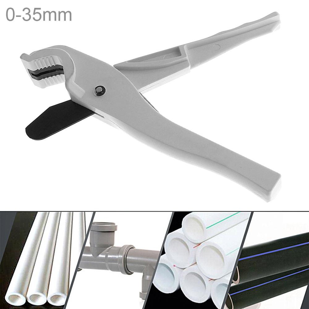 9 Inch Aluminum Alloy PVC PPR Water Tube Cutter Tool Scissors with Fixed Bracket for Plastic Pipe Cutting