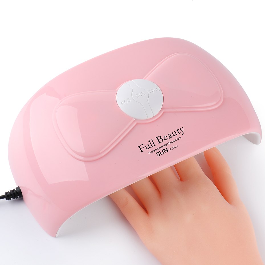 36W Nail Dryer UV Lamp 18 LEDs Sunlight Nail Lamp Drying All Gel Varnish Polish Smart Nail Art Equipment Manicure BESUNX2Plus