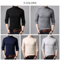 COODRONY Mens Sweaters Cashmere Cotton Sweater Men Soft Knitwear Pull Homme Winter Thick Warm Turtleneck Wool Pullover Men 91011