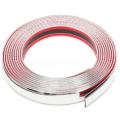 20ft 30mm Chrome Self Adhesive Car Edge Styling Moulding Trim Strip Protector