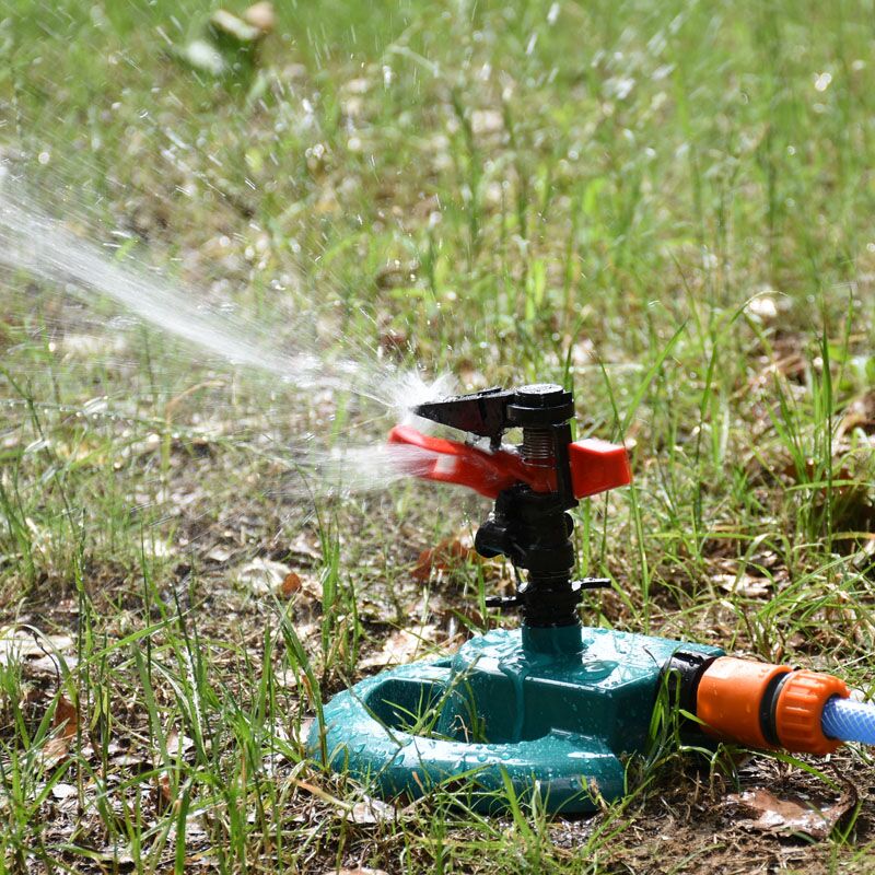 Garden Sprinklers Automatic watering Grass Lawn 360 Degree adjustable Rotating Water Sprinkler Garden Irrigation system 1set