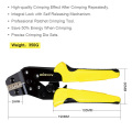 KKmoon Crimping Tool Multifunctional Wire Stripper Professional Wire Crimpers Engineering Ratcheting Terminal Pliers Cutter