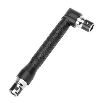 L Shaped 1/4 Wrench Screwdriver Socket Wrench Spanner Tighten Knob Screw Tool