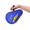Professional Blue Or Black Oxford Table Tennis Racket Case with Outer Zipper Bag