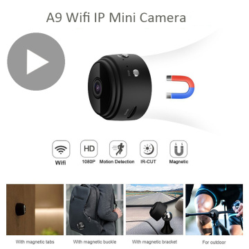 Night Vision Small Secret Micro Video Mini Camera Wifi IP Cam With Motion Sensor Full HD 1080p Bike Microcamera Minicamera DVR