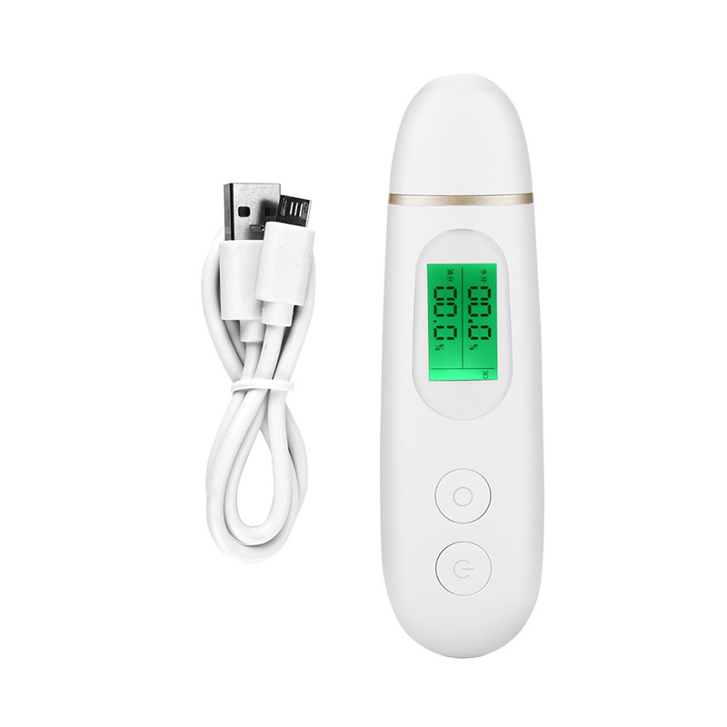 Digital Skin Analyzer Pen LED Display Skin Moisture Oil Sensor Precision Skin Tester Meter with Memory Function Skin Care Tool45