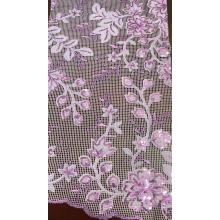 Spray Sequin Mesh Embroider Fabric