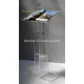 pulpit furniture Free Shipping Hot Sell Deluxe Beautiful Modern Design Cheap Clear Acrylic Lectern acrylic podium plexiglass