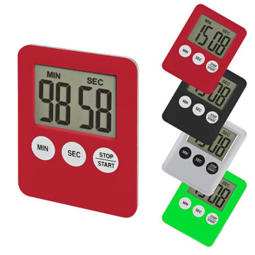 Mini LCD Digital Display Kitchen Timer Square Kitchen Countdown Alarm Magnet Clock Sleep Stopwatch Clock Timer Dropshipping
