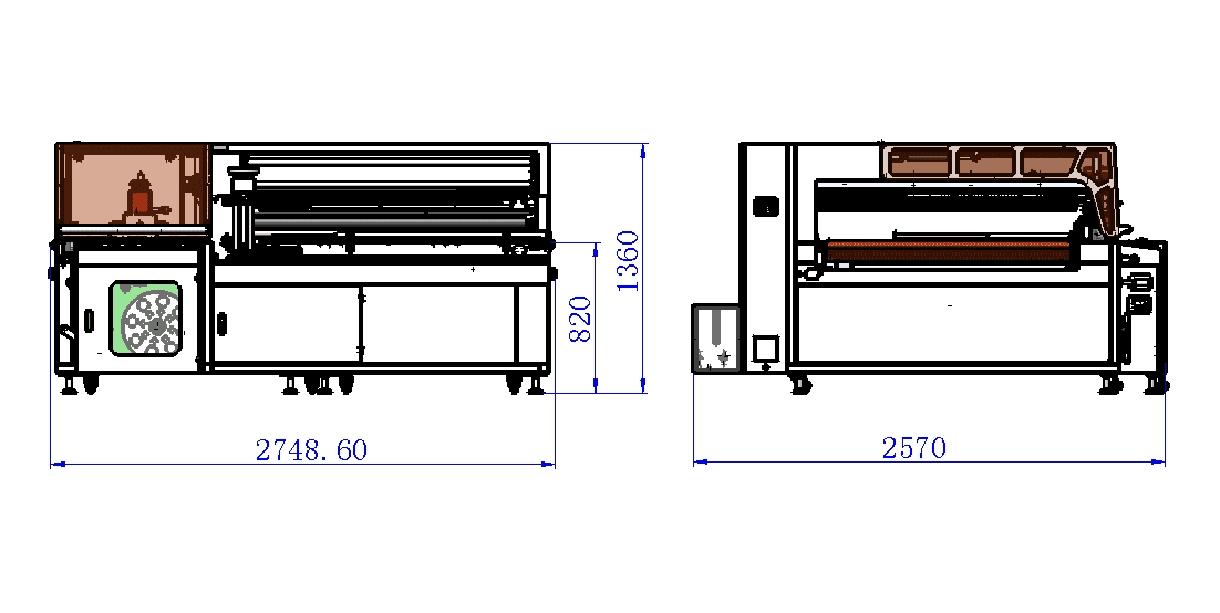 windoor packing line layout