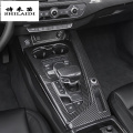 Car Styling Carbon fiber for Audi A4 B9 A5 Interior Door Window Glass Switch Button Armrest panel Cover Sticker Trim Accessories