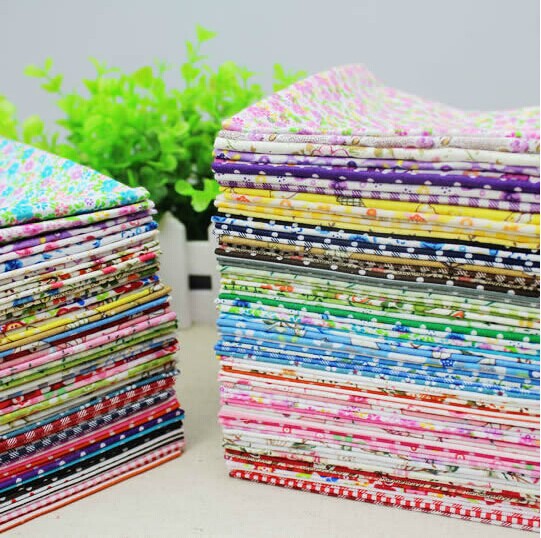 50pieces 20cm*25cm Remnant cloth fabric stash cotton fabric charm packs patchwork fabric quilting tilda no repeat design