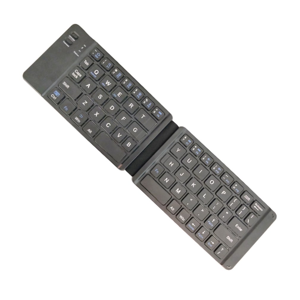 Foldable Mini Keyboard For Mobile Phone Tablet Pad Laptop Smart TV White Black Portable Keypad Windows Android IOS