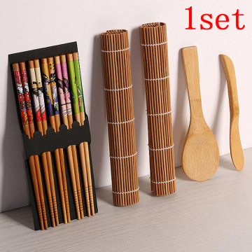 5Pcs/set Sushi making tool set Home DIY Sushi Hand Roll Cooking Tool Nori Onigiri Bento Tool Set Japanese rice ball making tool