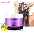 OMY LADY Anti Hair Loss Hair Growth Spray +Ginger Anti Hair Loss Shampoo +60ML Natural Hair Essential Oil+shampoo brush