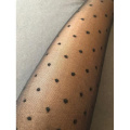 1PC Sexy Women Pantyhose Tights Summer Nylon Polka Dot Print Stockings Seamless Fishnet Mesh Female Hosiery Vintage Faux Tattoo