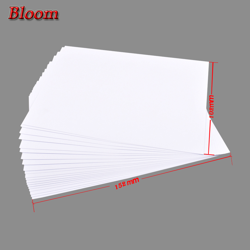 inkjet printer photo paper of 100 Sheets Glossy 4R 4x6 printing papers for All Models of printers