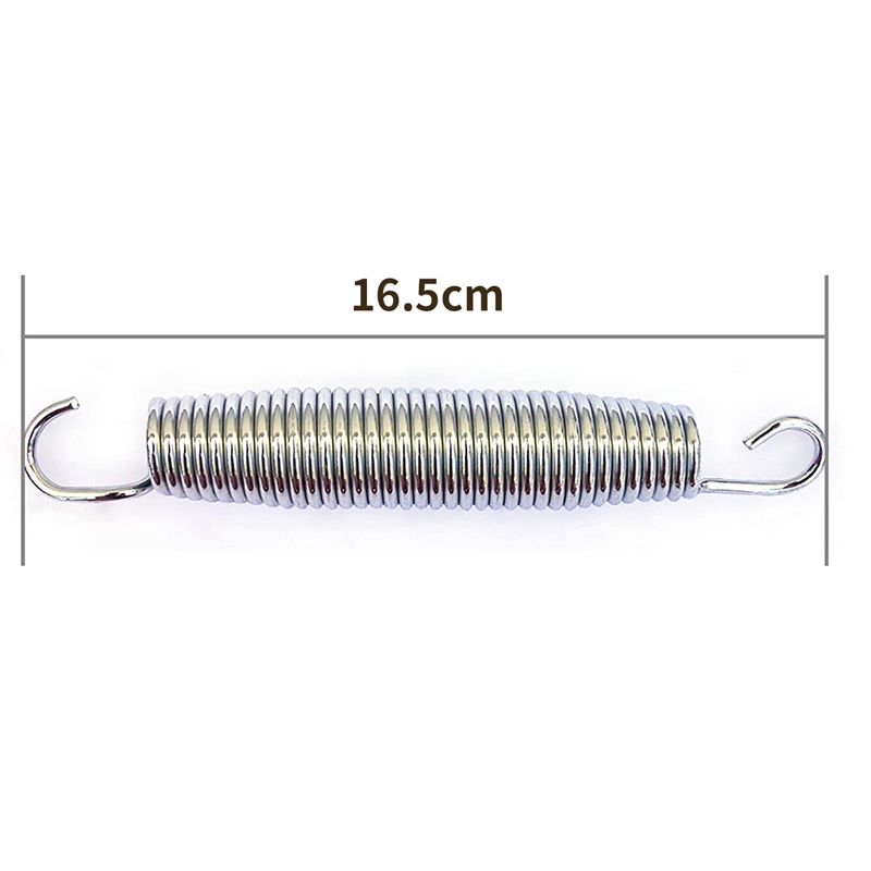 12/Pack 6.5 Inch Trampoline Spring Steel Replacement Kit for Extra Bounce Trampoline Accessories