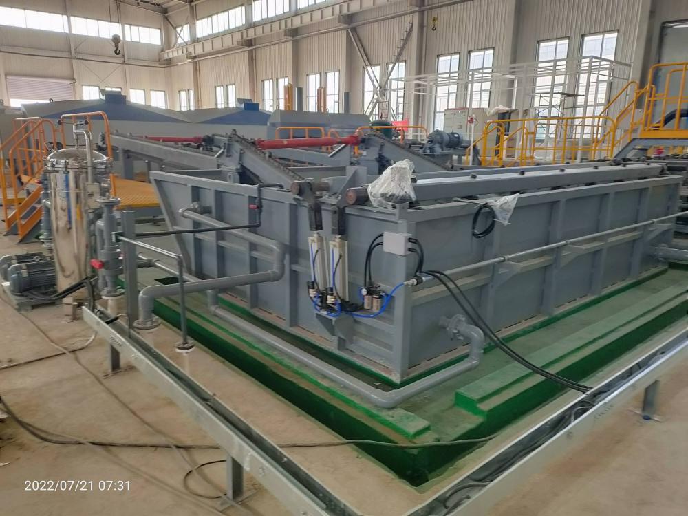 Steel pipe hot dip galvanizing production line