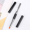 1PC Dual Ended Nail Art Acrylic UV Gel Extension Builder Flower Painting Pen Brush UV Gel Remover Spatula Stick Manicure Tool