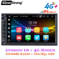 SilverStrong 7''IPS 4G Modem 2Din Android10.0 universal 2Din DVD Android Car GPS Radio Universal auto Stereo 2 din 706