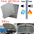 Insulation Car Sound Heat Insulation Mat Heat Barrier Mat 50x30cm Car New