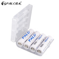 PALO 1~16 14500 900mAh 3.7V Li-ion Rechargeable Batterie AA Accumulator Battery Lithium Cell for Flashlight Headlamp Torch Mouse