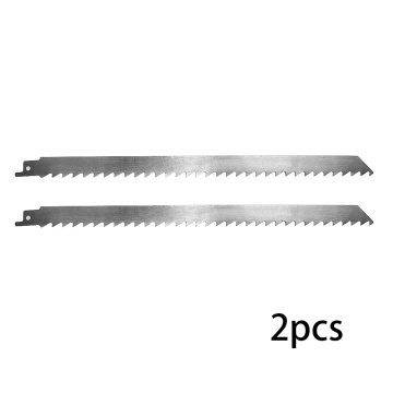 2Pcs 300mm Meat Bone Ice Cutting Stainless steel Reciprocating Saw Blades Power Meat Cutter, Meat Saws, Saw For Bone Meat
